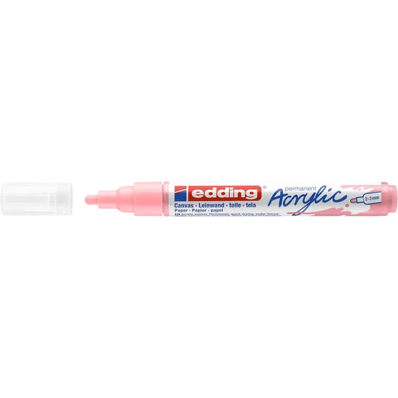 Akril marker 2-3mm, Edding 5100 mályva