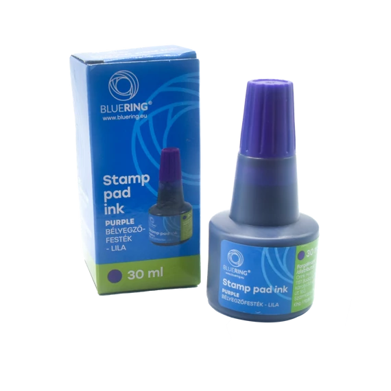 Bélyegzőfesték 30ml, Bluering® Flower lila
