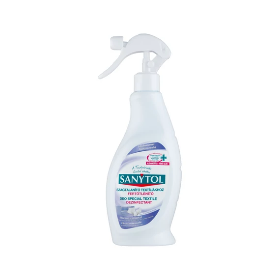 Fertőtlenítő hatású tisztítószer textilre szórófejes 500 ml Sanytol