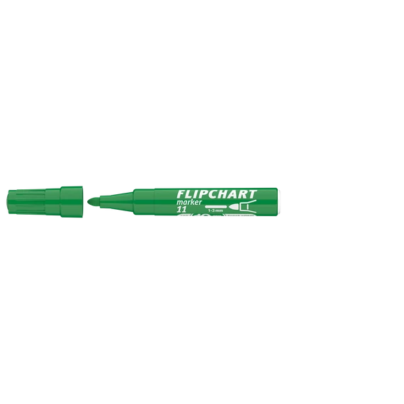 Flipchart marker vízbázisú 3mm, kerek Artip 11 zöld