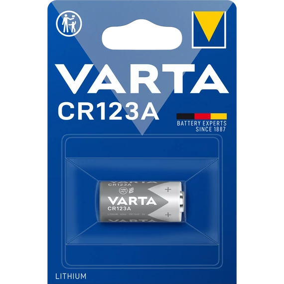Fotóelem CR 123A 1 db/csomag, Varta