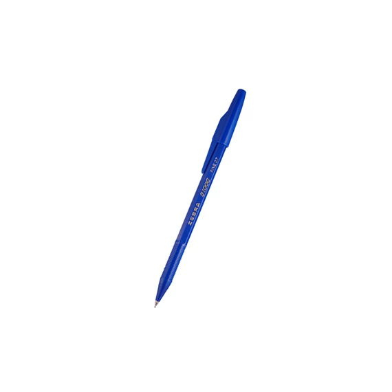 Golyóstoll 0,7mm, kupakos, kék B1000 Zebra, írásszín kék