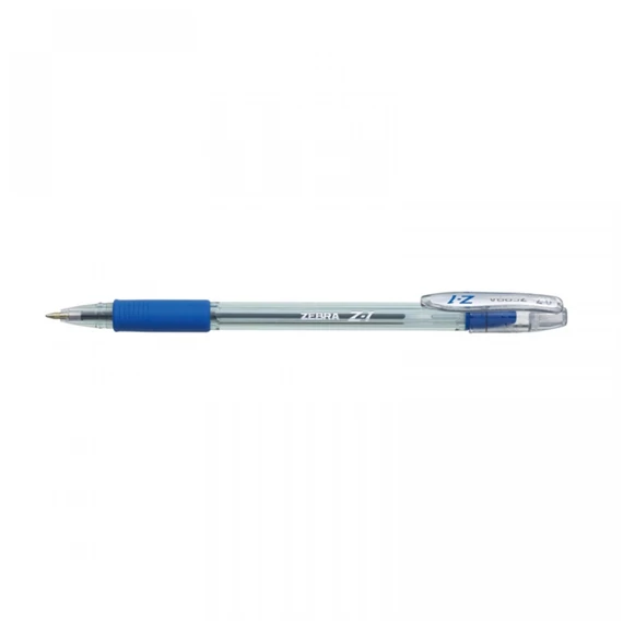 Golyóstoll 0,7mm, kupakos Zebra Z1, írásszín kék