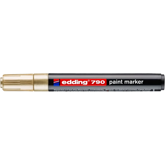 Lakkmarker 2-3mm, kerek Edding 790 arany