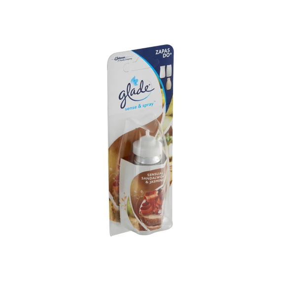 Légfrissítő utántöltő 18 ml Glade® Sense&Spray™ Sensual szantálfa és jázmin