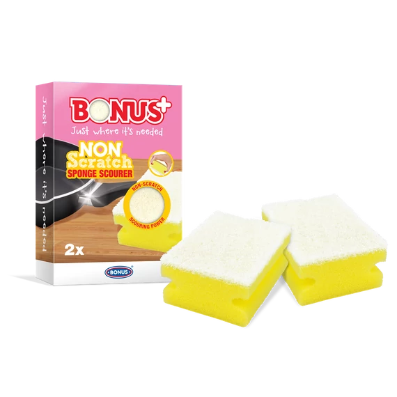 Mosogatószivacs karcmentes 2 db/csomag Bonus_B353