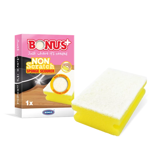 Mosogatószivacs karcmentes Bonus+ B026