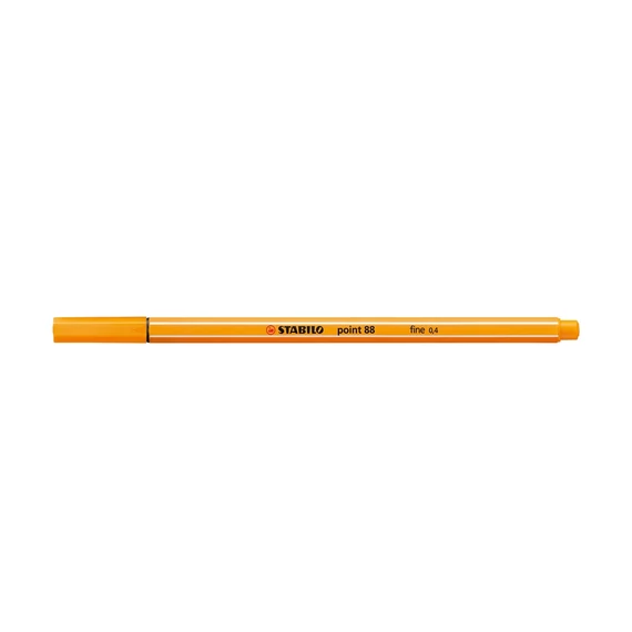 Rostirón, tűfilc 0,4mm, STABILO Point 88 narancs