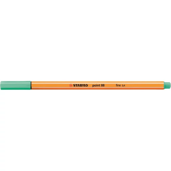 Rostirón, tűfilc 0,4mm, STABILO Point 88 jég zöld