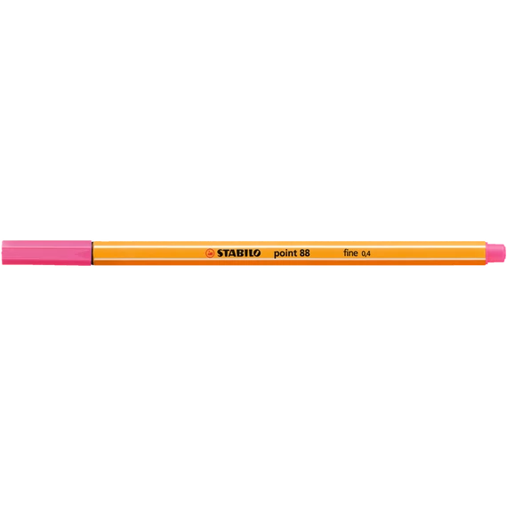Rostirón, tűfilc 0,4mm, STABILO Point 88 pinkes lila