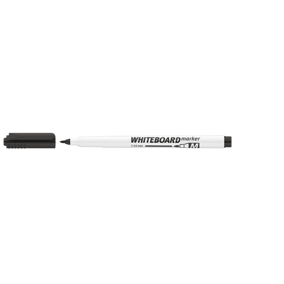 Táblamarker 1-1,5mm, M kerek Ico fekete