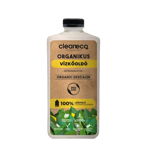 Vízkőoldó-Szanitertisztító citromsavas 1 liter organikus Cleaneco