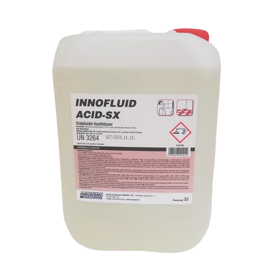 Vízkőoldó 5 liter habzó Innofluid Acid-Sx