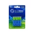 Kép 1/5 - Elem AAA mikro ceruza LR03 tartós alkáli 4 db/csomag, Bluering®