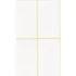 Kép 2/2 - Etikett címke, 40x70mm, 15 lap, 4 címke/lap