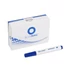Kép 2/2 - Flipchart marker rostirón vizes kerek végű 3mm, Bluering® kék