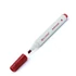 Kép 2/2 - Flipchart marker rostirón vizes vágott végű 1-4mm, Bluering® piros