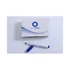 Kép 1/2 - Flipchart marker rostirón vizes vágott végű 1-4mm, Bluering® kék