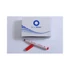 Kép 1/2 - Flipchart marker rostirón vizes vágott végű 1-4mm, Bluering® piros