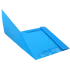 Kép 2/4 - Gumis mappa A4, 300g. karton sarok gumírozással Bluering®, kék