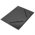 Kép 2/2 - Gumis mappa A4, 400g. karton Fornax Glossy fekete