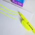 Kép 6/6 - Szövegkiemelő kerek test Bluering® sárga