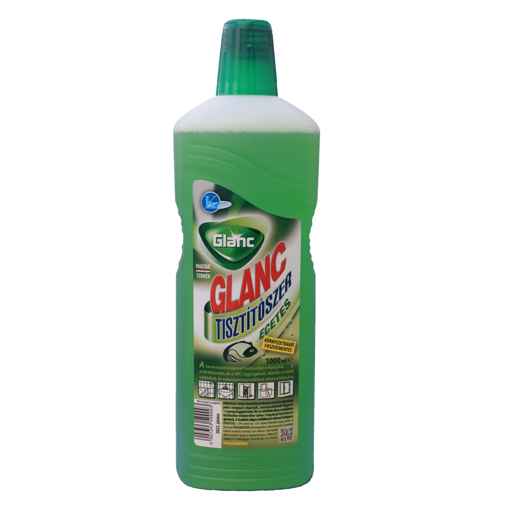 Általános tisztítószer ecetes 1 liter Glanc