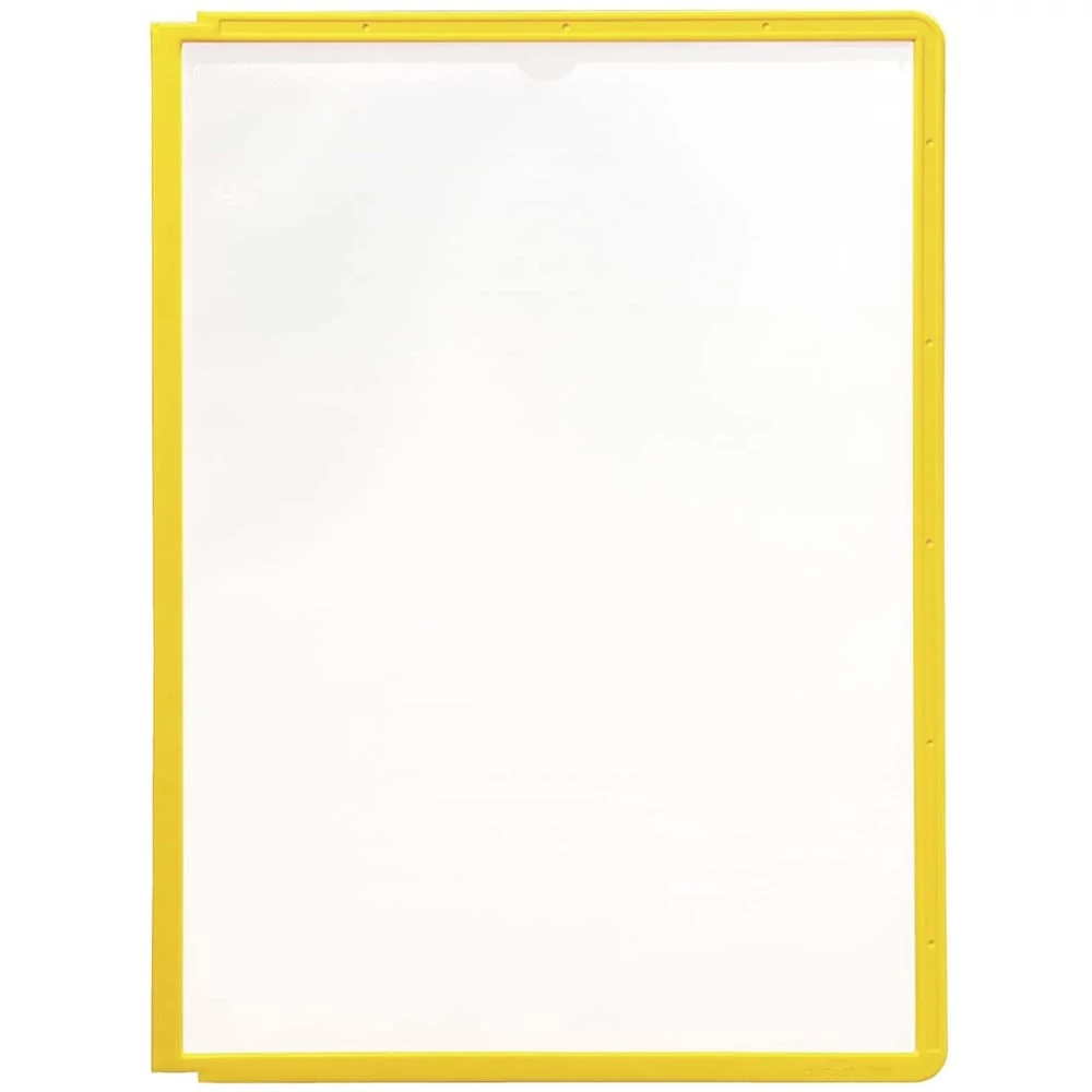 Bemutatótábla panel, A4, 5 db/csomag, Durable Sherpa sárga