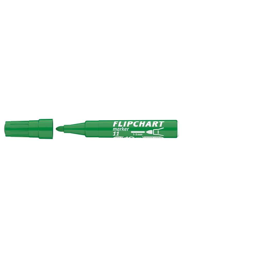 Flipchart marker vízbázisú 3mm, kerek Artip 11 zöld