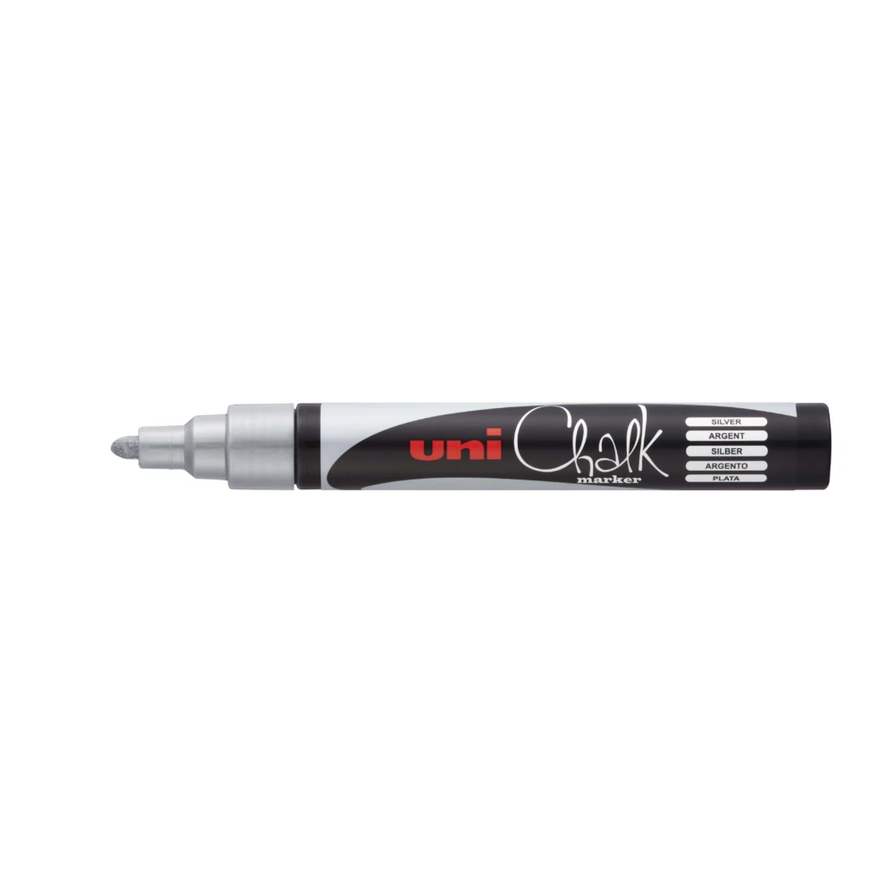 Krétamarker 1,8-2,5mm, Uni PWE-5M ezüst