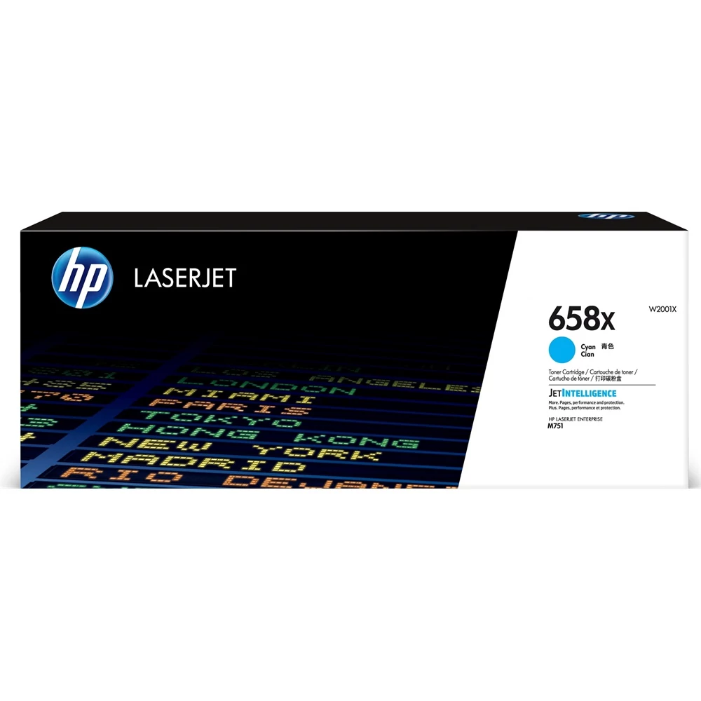 Hp W2001X toner cyan ORIGINAL (658X)