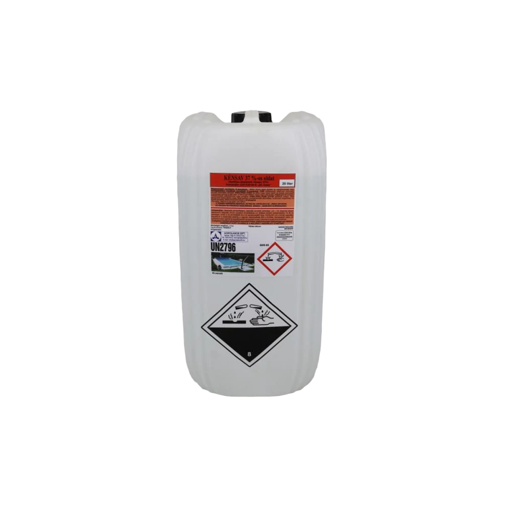 Kénsav 37 %os 25 kg (=20 liter)