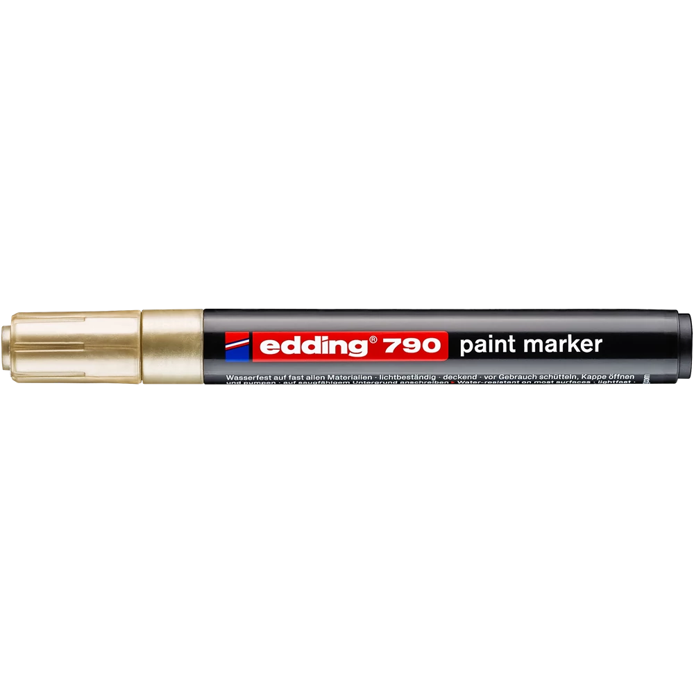 Lakkmarker 2-3mm, kerek Edding 790 arany