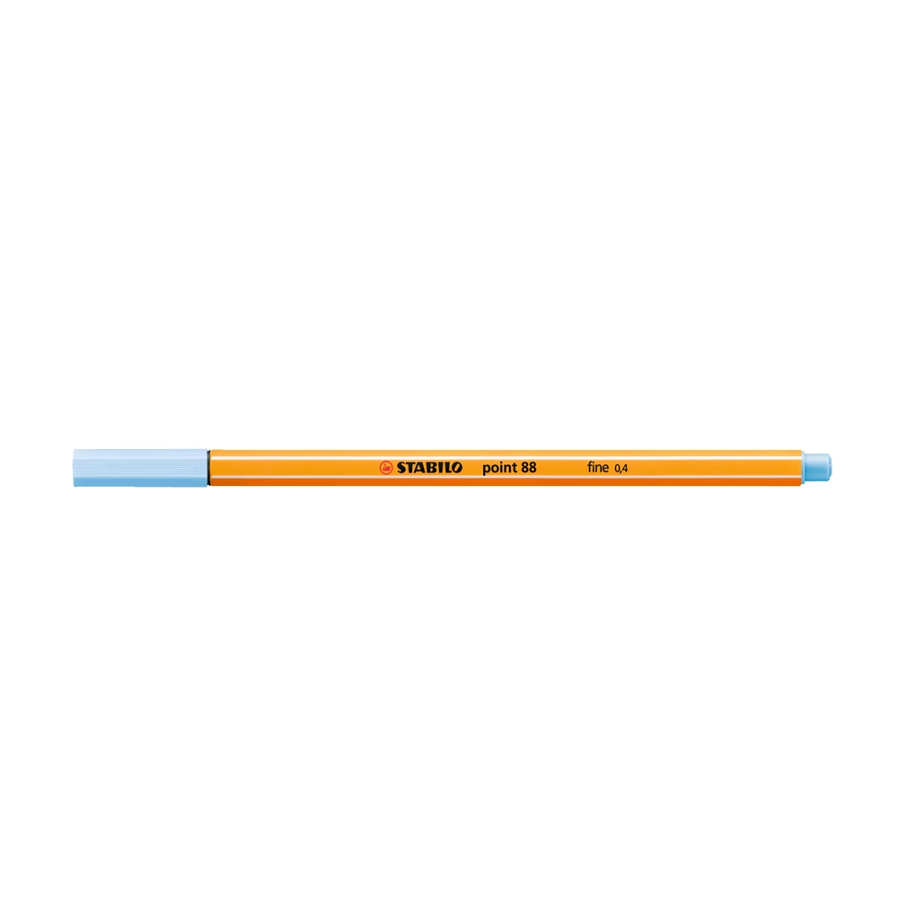 Rostirón, tűfilc 0,4mm, STABILO Point 88 jég kék