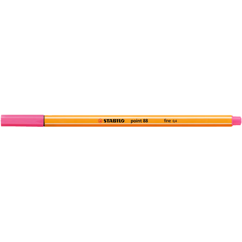 Rostirón, tűfilc 0,4mm, STABILO Point 88 pinkes lila