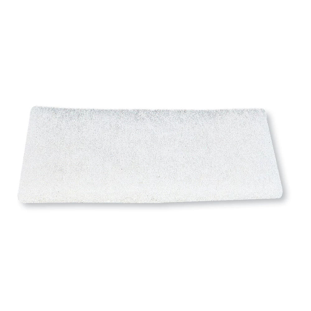 Súroló pad lap 25 x 12 cm fehér