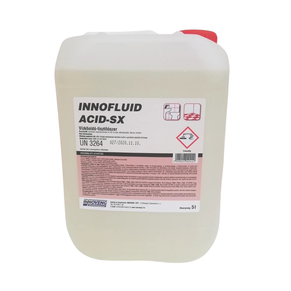 Vízkőoldó 5 liter habzó Innofluid Acid-Sx