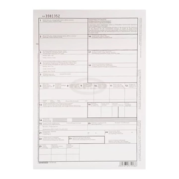 CMR nemzetközi fuvarlevél A4, 4lapos garnitúra B. CMR/4 Bluering®