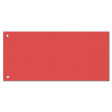 Elválasztócsík, karton 190g. 10,5x24cm, 100 db/csomag, Bluering® piros