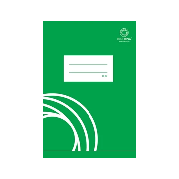 Füzet iskolai A5, 32lap, sima 20-32 Bluering®