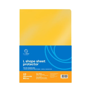 Genotherm `L` A4, 80 micron sárga 25 db/csomag, Bluering®,