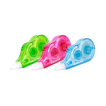 Hibajavító roller 5mmx5,5m eldobható Compact áttetszó test Antilop