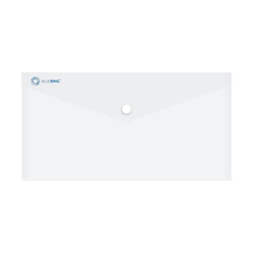 Irattartó tasak DL `csekk` patentos PP Bluering® transzparens