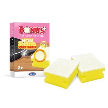 Mosogatószivacs karcmentes 2 db/csomag Bonus_B353