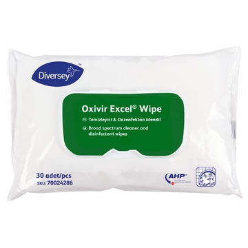 Nedves törlőkendő fertőtlenítő hatással 100 db/csomag Oxivir Excel Wipe
