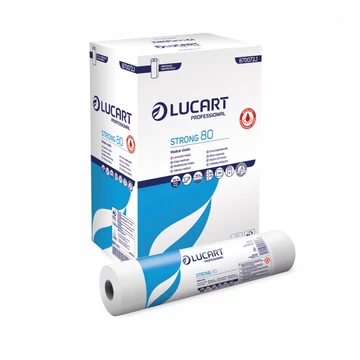 Orvosi papírlepedő 2 réteg 100 % cellulóz 80 m 59 x 37 cm lap 6 tek/karton Strong Lucart_870072J