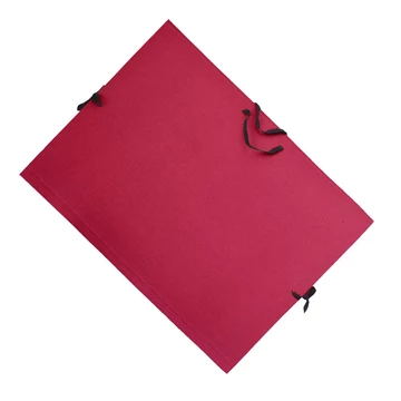 Rajztábla tartó, rajzlaptartó A3, méret műbőr, szalagfüles Bluering® prémium