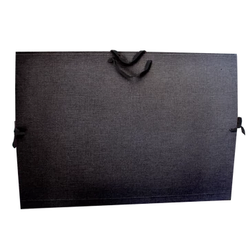 Rajztábla tartó, rajzlaptartó A1, méret műbőr, szalagfüles Bluering® prémium