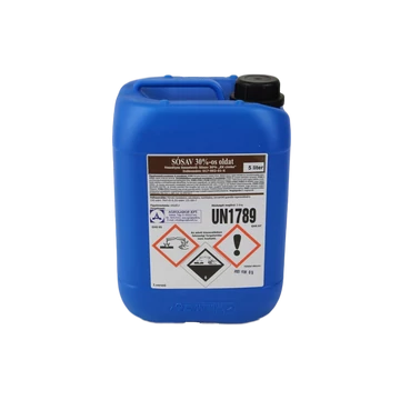 Sósav ipari 30 %-os 5 liter