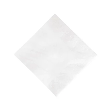 Szalvéta 2 rétegű 1/4 hajtás 32 x 33 cm 125 lap/csomag fehér Peppy